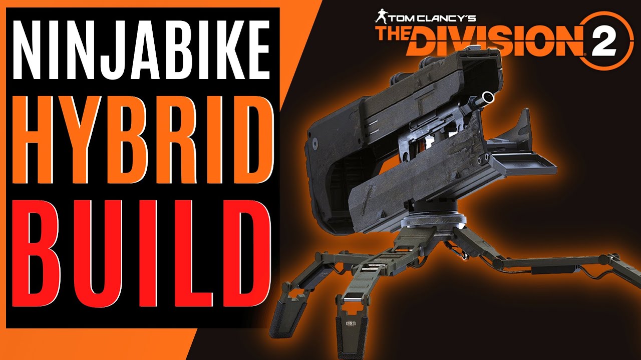 NOCH KRANKER 2.0 Ninjabike Rucksack Hybrid Build The Division 2 / The Division 2 Fertigkeiten Build