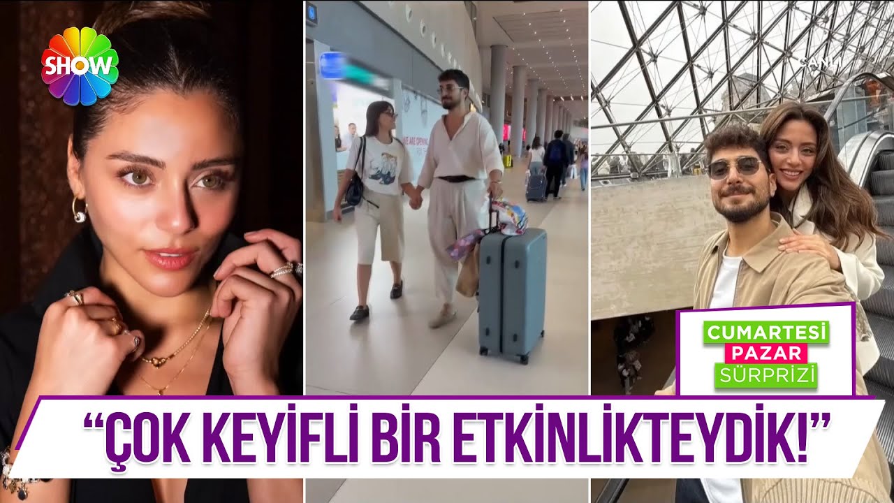 Sıla Türkoğlu ve sevgilisinin havalimanı görüntüleri!