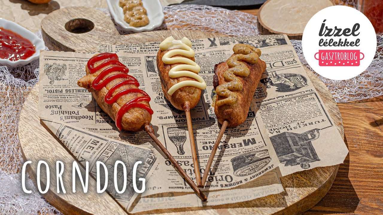 🌭 Corndog ⦁ Ízzel-lélekkel gasztroblog