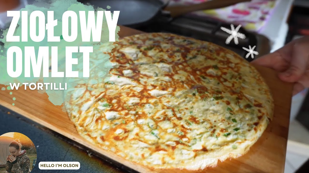 Przepiśnik - Ziołowy omlet w tortilli