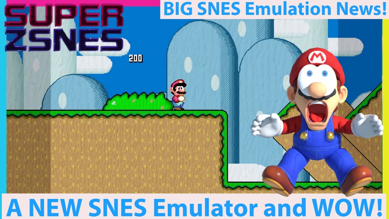 Super ZSNES is Out! A NEW GPU Driven SNES Emulator and its Wild