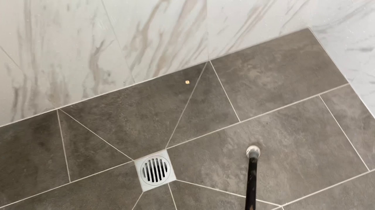 JO Ponding water in shower area