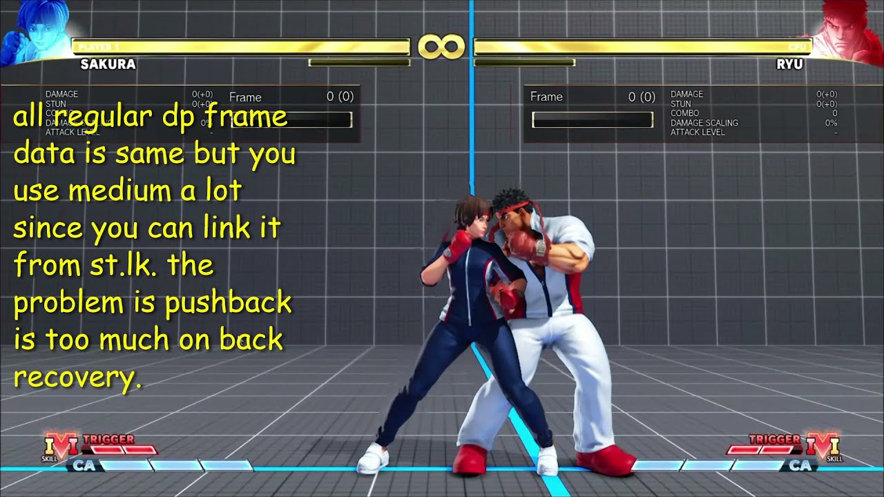 SFV Sakura Tip #3 Oki/Okizeme/Wakeup Options