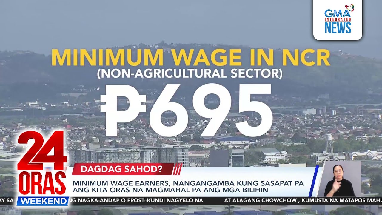 Wage hike, posible kung may makitang basehan ang regional wage board | 24 Oras Weekend