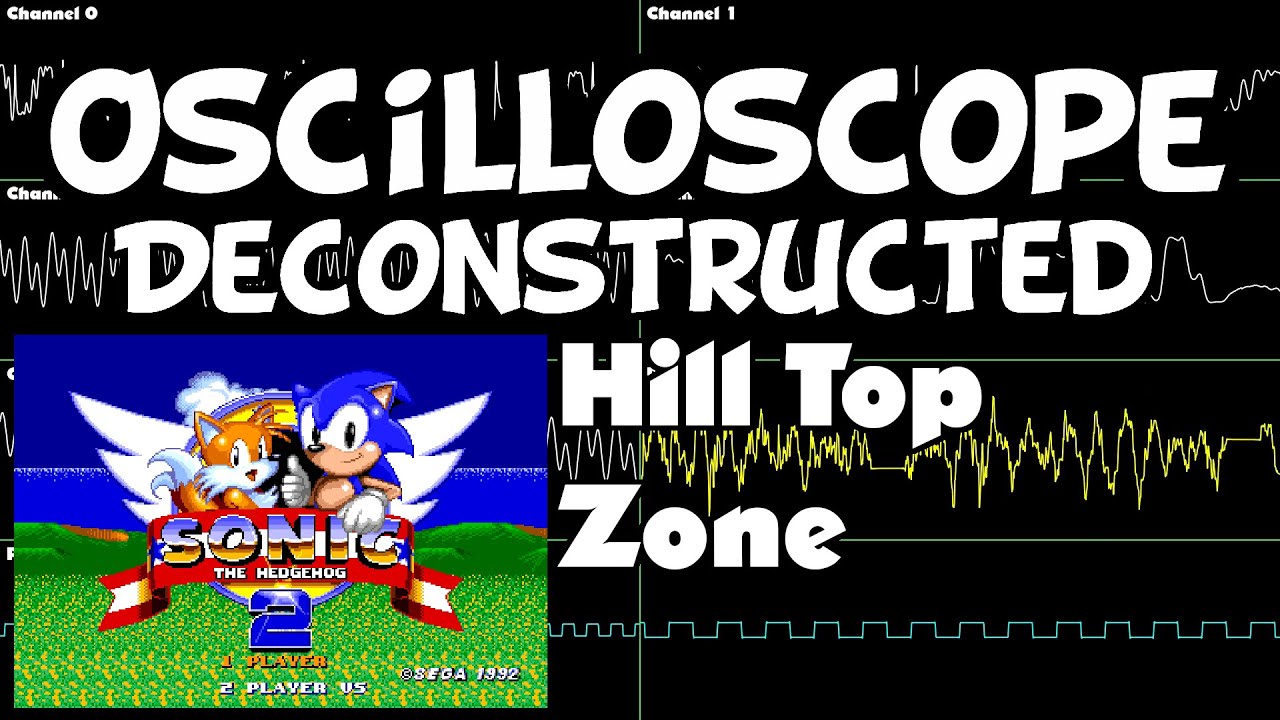 Sonic 2 Beta - Hill Top Zone - Oscilloscope Deconstruction