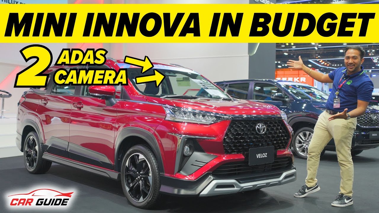 Mini Innova with 2 ADAS Camera 🔥 Toyota Veloz 7 Seater Family Car 🤯 Kia Carens Facelift Rival