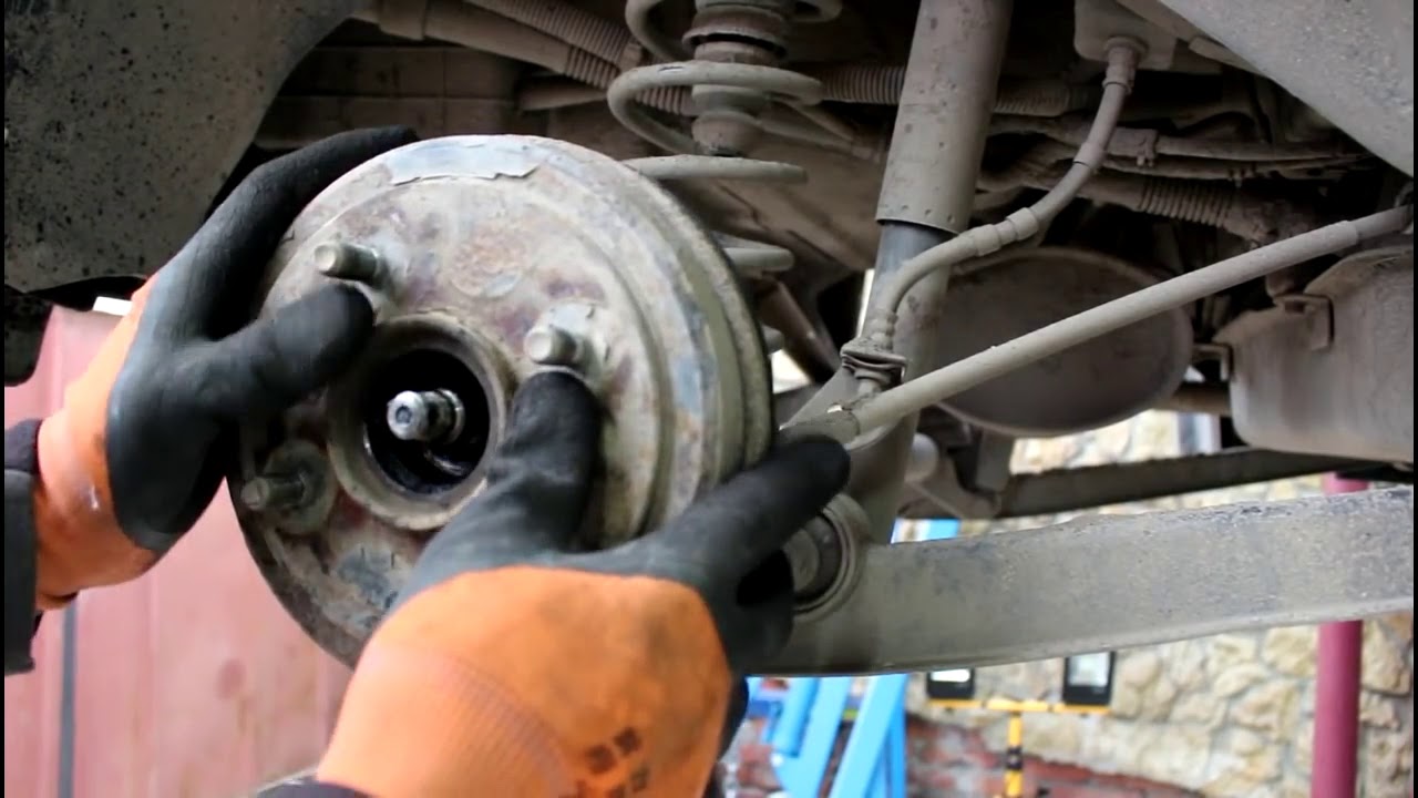Регулировка ручного тормоза на Daewoo Matiz Дэу Матиз 0,8 2011 года