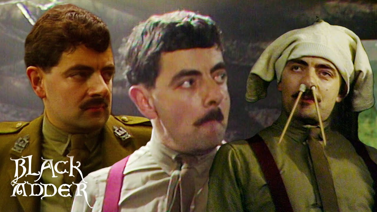 Rowan Atkinson Iconic Moments on Blackadder! | Blackadder | BBC Comedy Greats