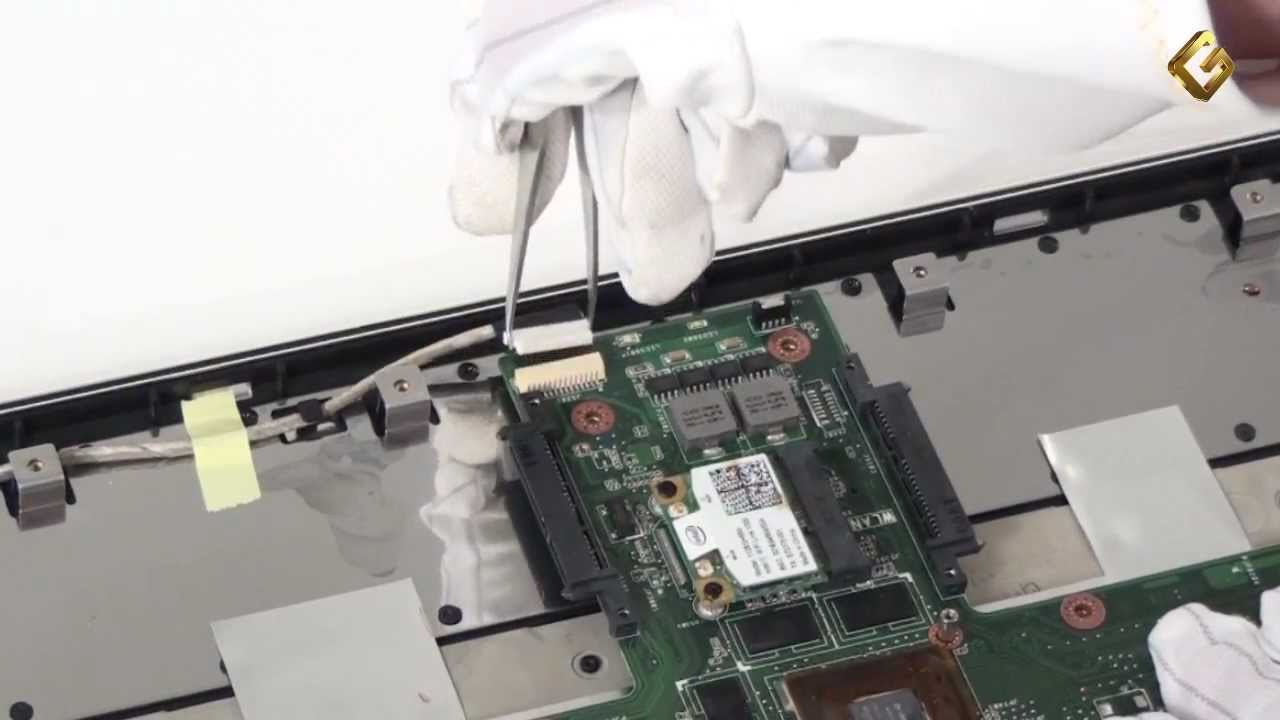 Asus NX90 - как разобрать ноутбук и технический обзор