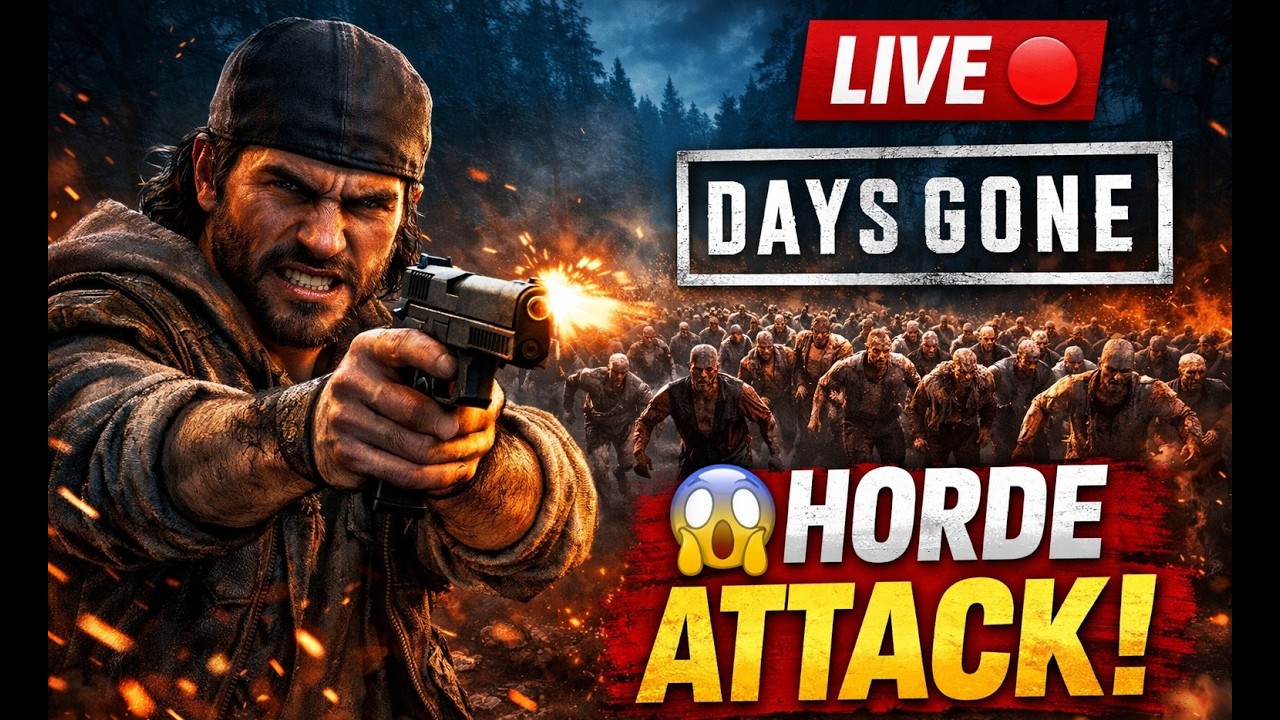 DAYS GONE LIVE | Night Mission Gone Wrong 😨