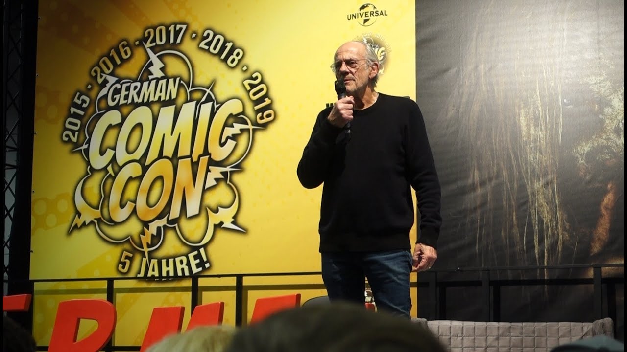 Christopher Lloyd Panel Sunday at German Comic Con Dortmund 2019 - Back To The Future - www.ZidZ.com