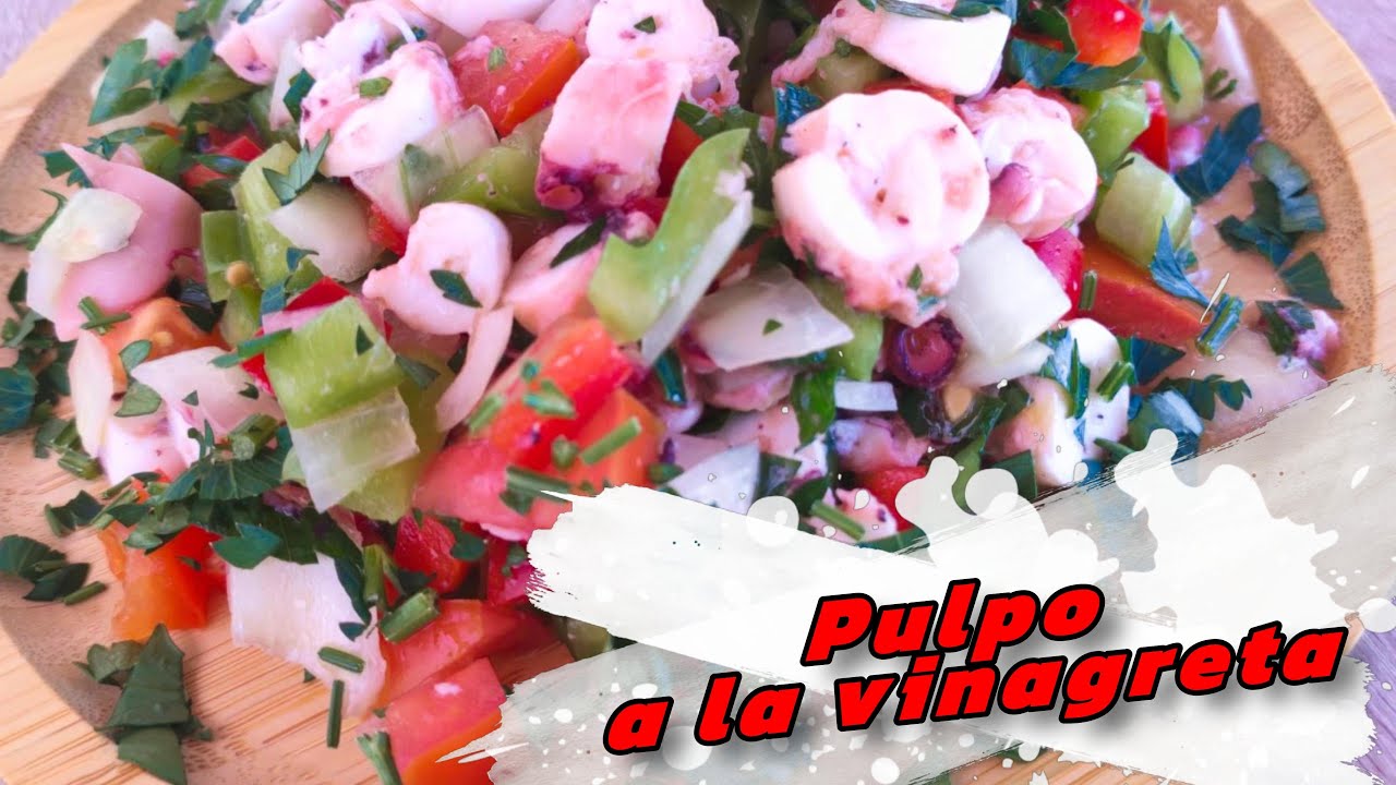 Receta fácil de pulpo a la vinagreta que te sorprenderá
