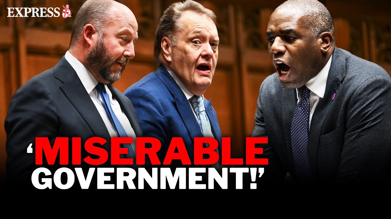MPS OUTRAGED at David Lammy's 'BETRAYAL of British RIGHTS' during heated Commons debate