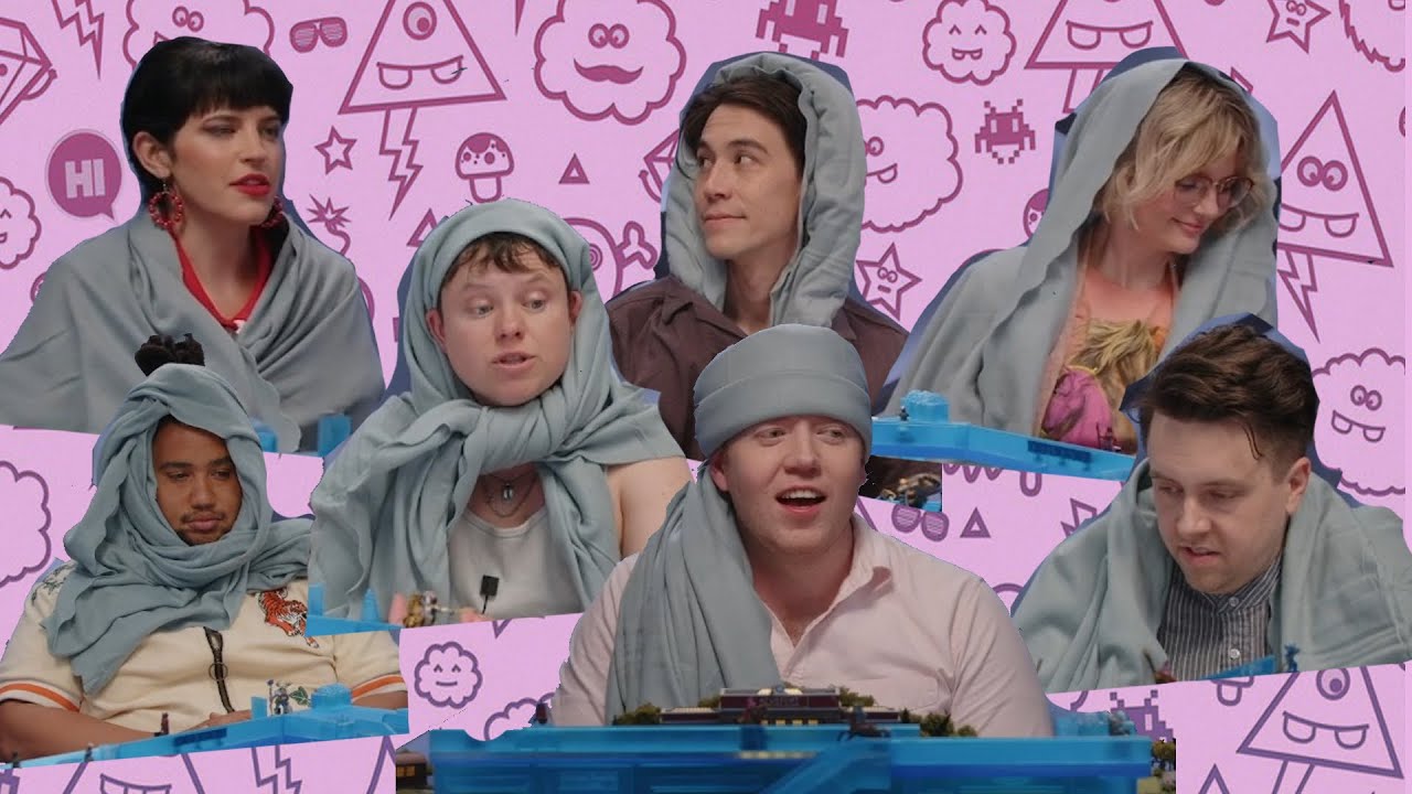 Completely platonic adult slumber party