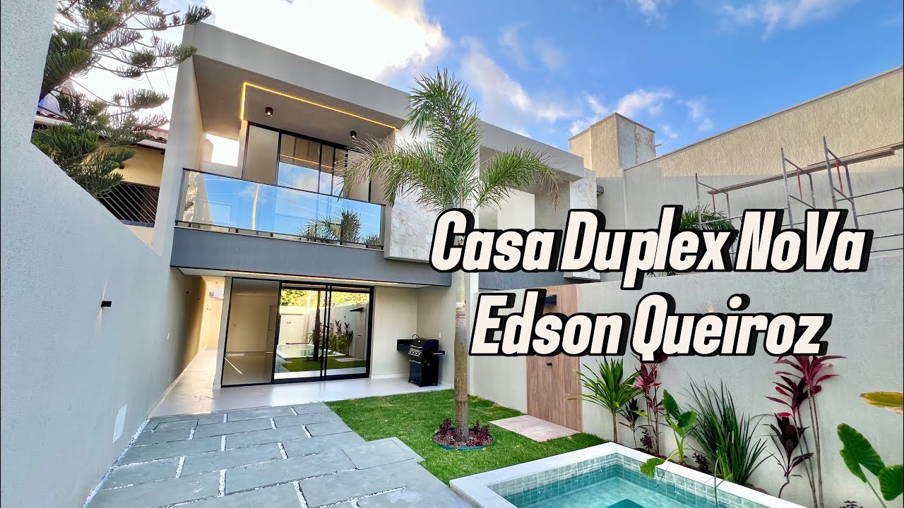 Casa duplex Nova, 04 suítes, nascente muito ventilada , opções com ou sem piscina em Fortaleza !