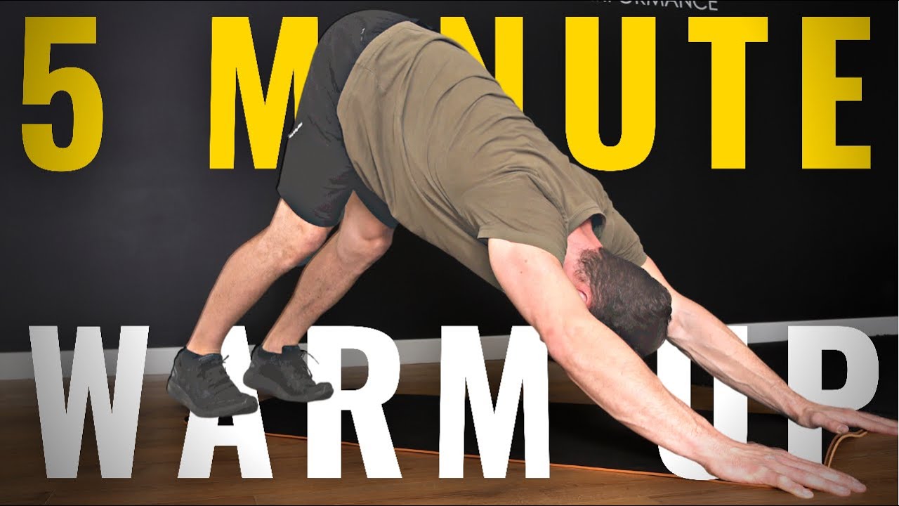 5 minute BODYWEIGHT WARM UP | Follow Along