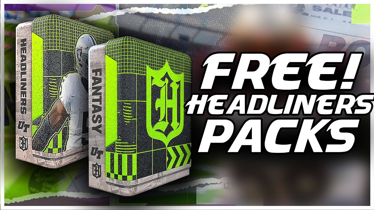THESE FREE HEADLINER PACKS CHANGED MY TEAM FOREVER! Madden 23 NMS