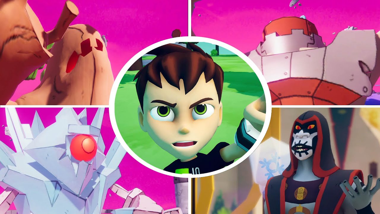 Ben 10: Power Trip All Bosses