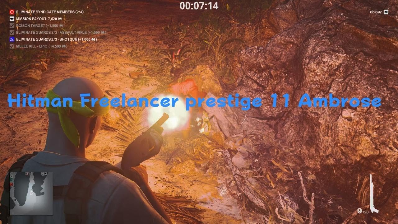 HITMAN Freelancer prestige 11 Ambrose Island