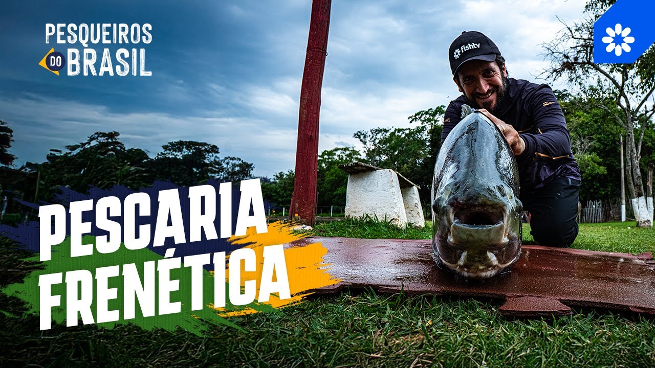 NÃO PARAVA DE SAIR PEIXE! A Pescaria Que Virou Surpresa no Pesqueiro Santa Clara