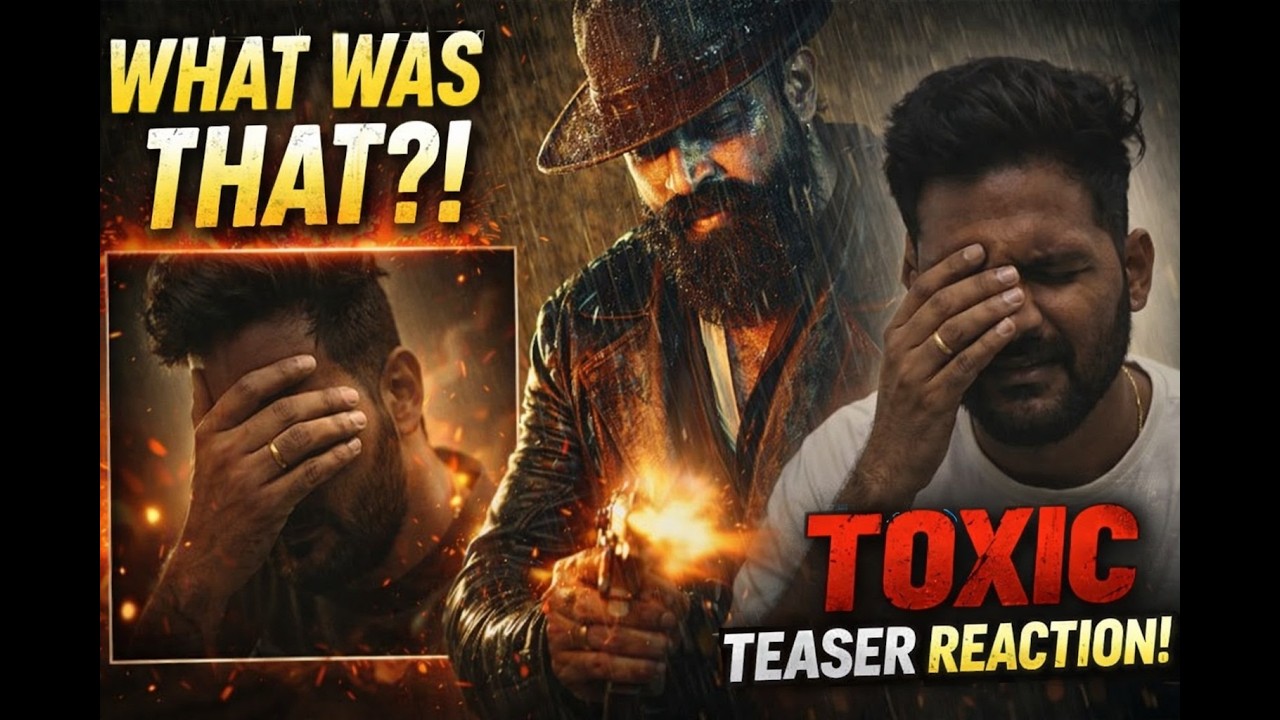 Yash Toxic Teaser 🔥 This Is PURE MASS! | Reaction