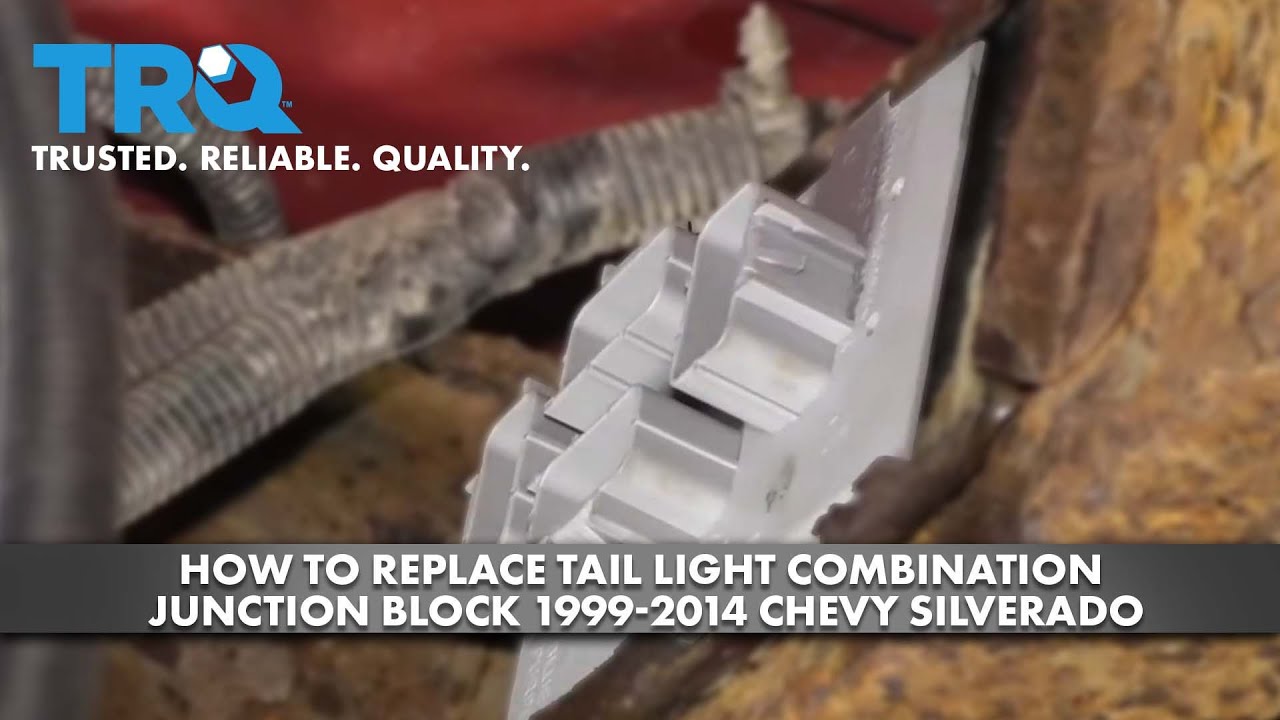 How to Replace Tail Light Combination Junction Block 1999-2014 Chevy Silverado