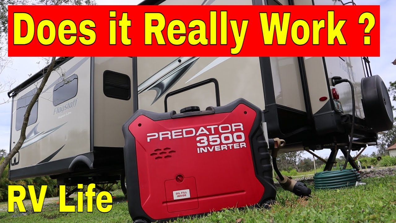 HARBOR FREIGHT PREDATOR 3500 Inverter Generator / Honest Review