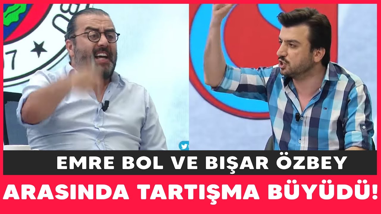 Bışar Özbey ve Emre Bol arasında kavga çıktı! Stüdyoda gerilim yükseldi...
