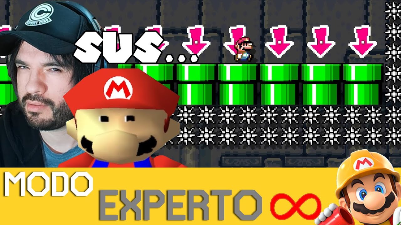 Una BARRERA que NO se PUEDE SUPERAR?! | EXPERTO INFINITO (NO SKIP) - SMM2 - ZetaSSJ
