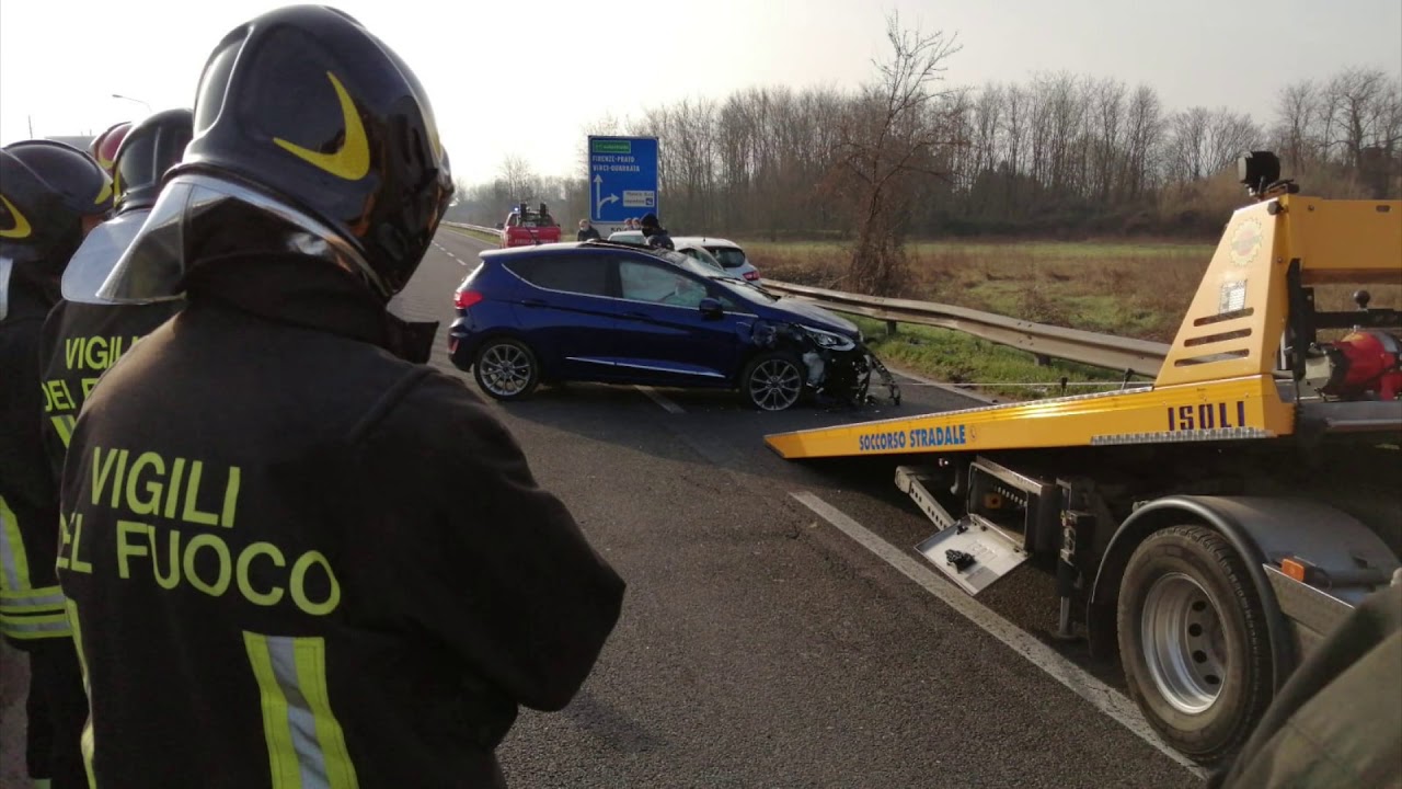 Pistoia: traffico in tilt per un incidente in tangenziale