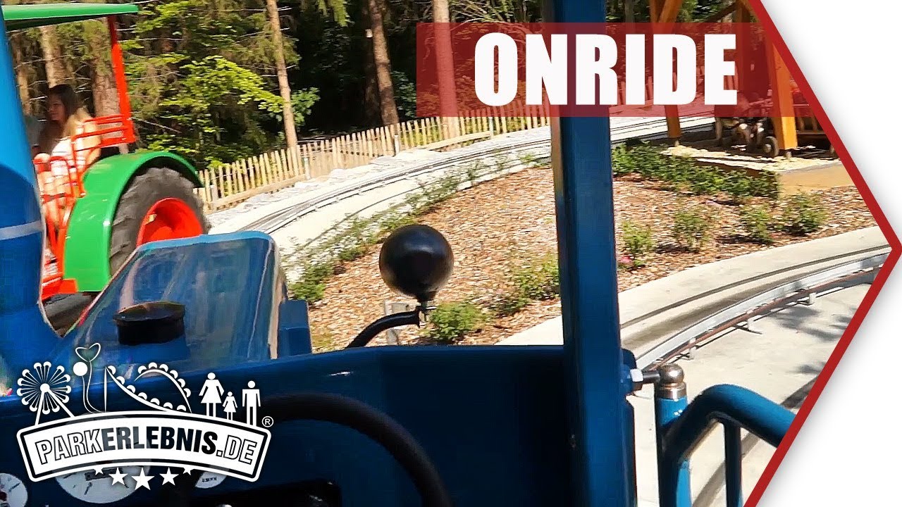 NEU 2018: Bulldogfahrt im Bayern-Park - Mitfahrt-Video POV OnRide