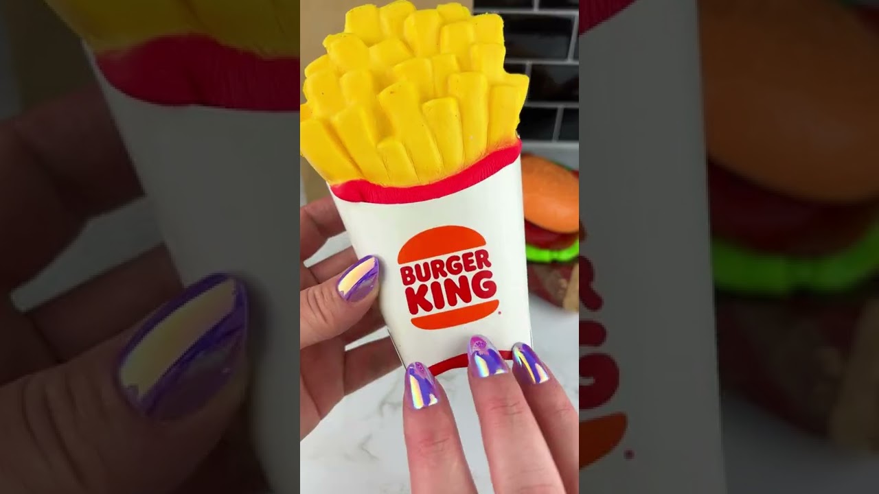 Fidgets that Look Like Burger King Food Satisfying Video ASMR! 