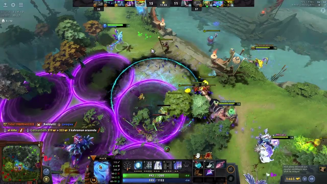 Dota 2 [TR] Mid Lane Puck