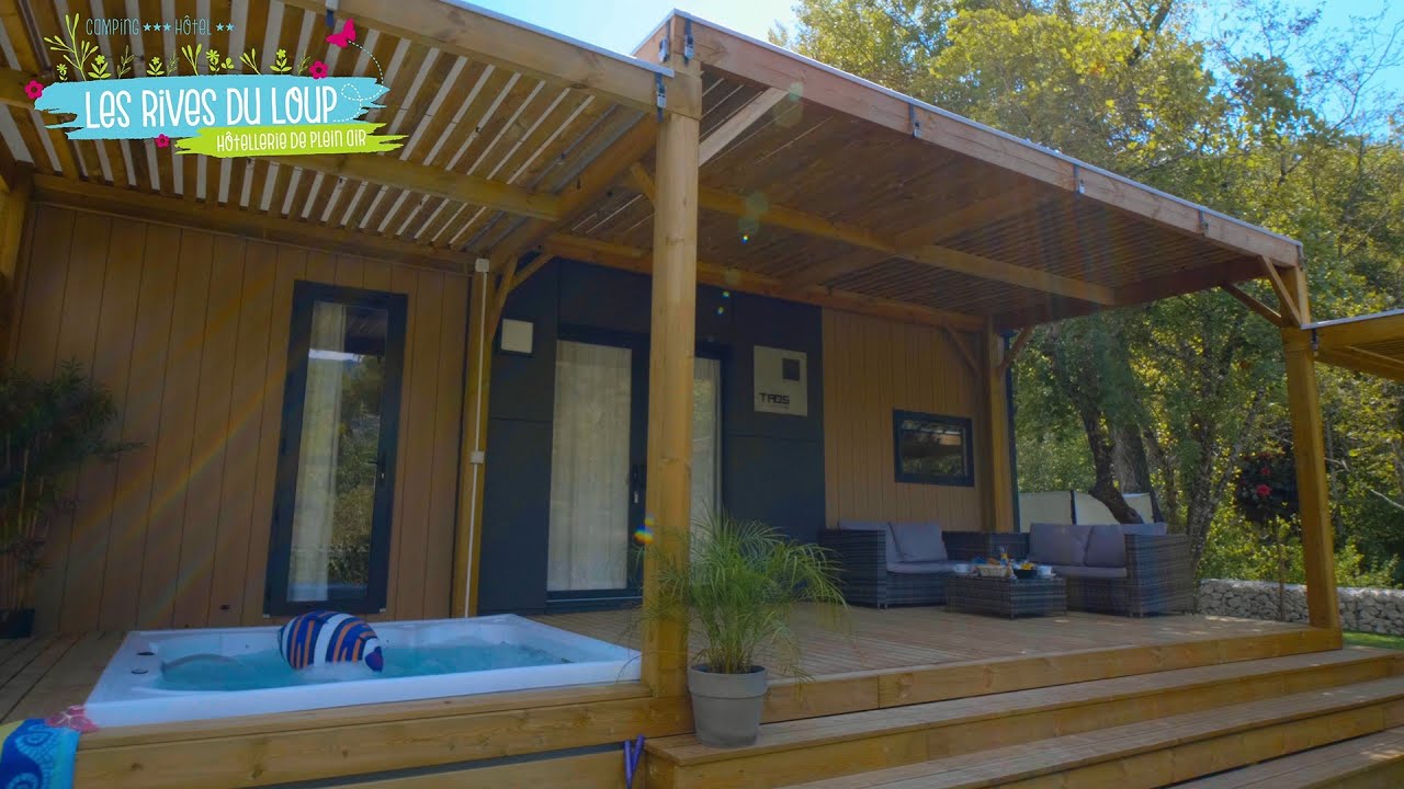Découvrez le Mobil Home TAOS au camping dans les Alpes-Maritimes, Les Rives du Loup