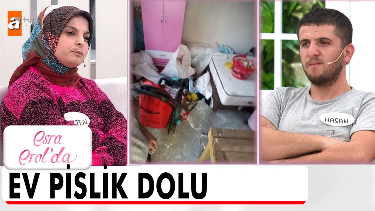Ev çöp dolacak, pislikler ayağımıza yapışacak ki temizlesin!  - Esra Erol'da 2 Kasım 2022