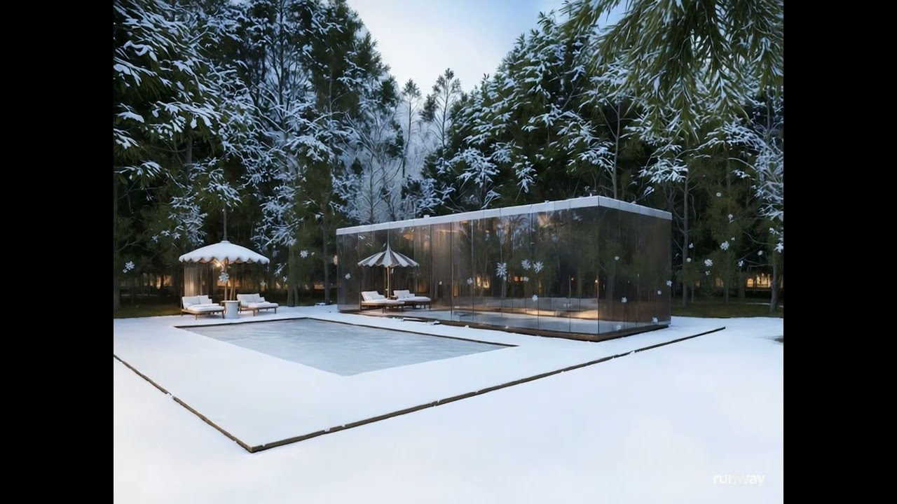 Mirror House in the Woods : Sustainable Luxury Living in Nature