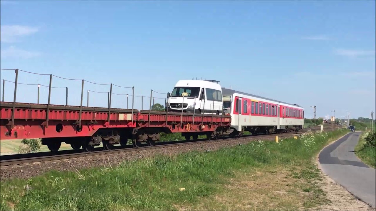 Eisenbahnvideo Lehnshallig, Schleswig-Holstein