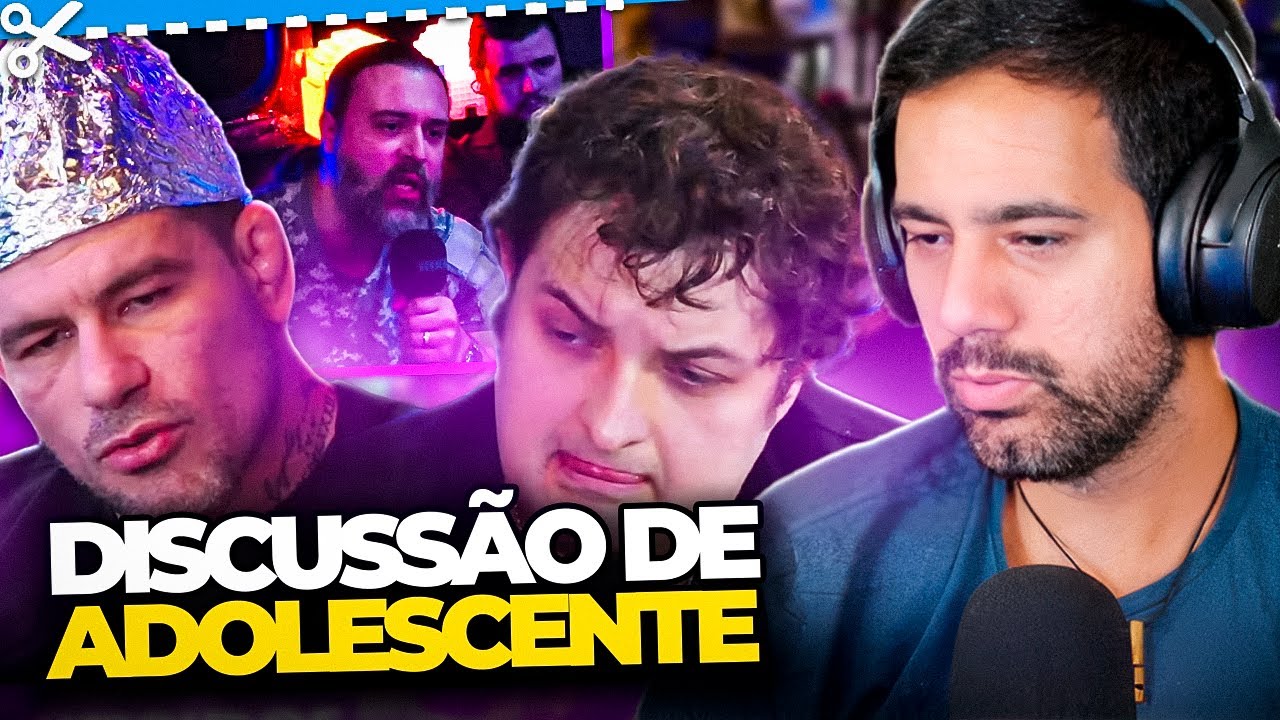 NANDO MOURA invadiu Debate de KOGOS vs BRIGADEIRO - Discussão de Adolescente