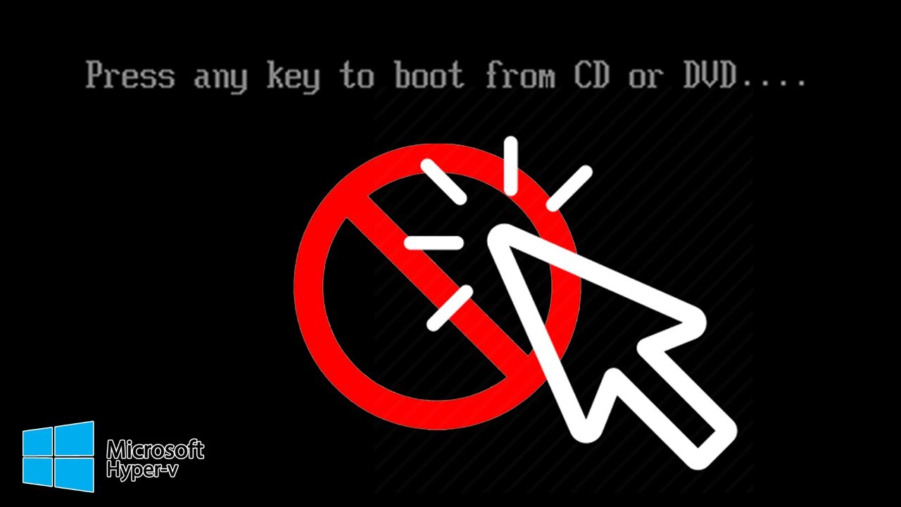 Исправление ошибки &laquo;Нажмите любую клавишу для загрузки с CD или DVD&raquo;, которая не отвечает на запр...