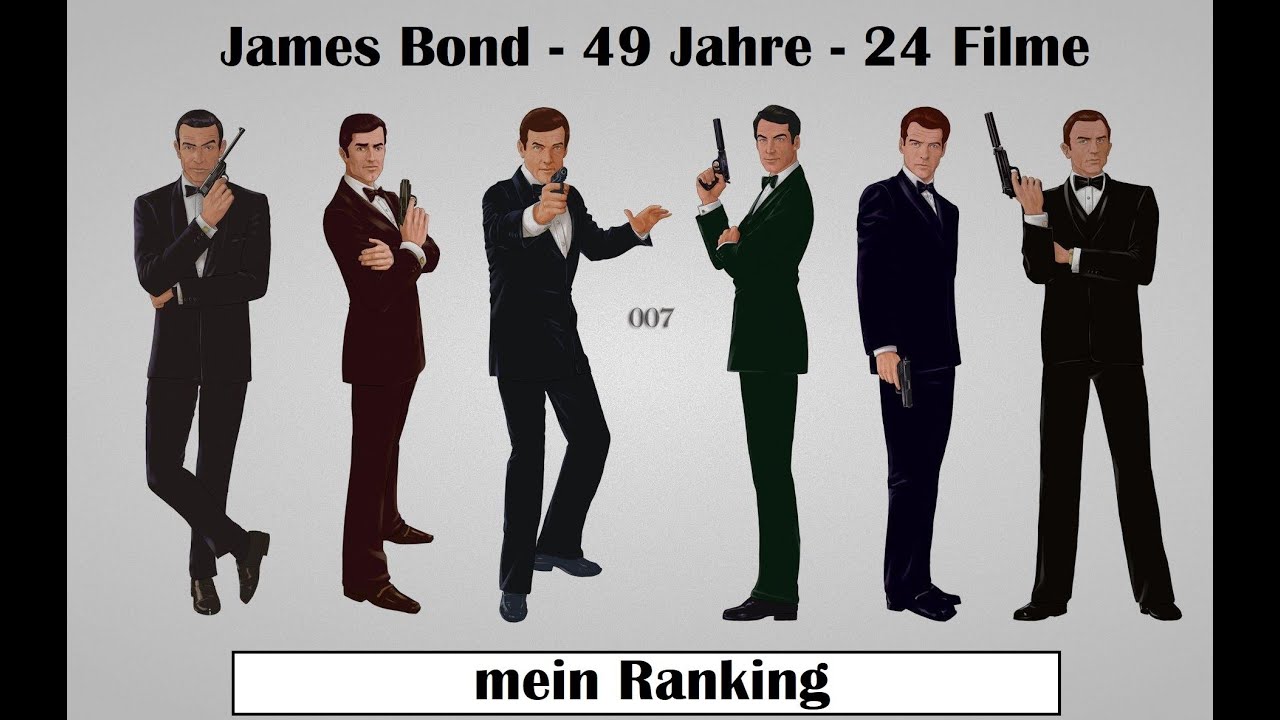 JAMES BOND - RANKING