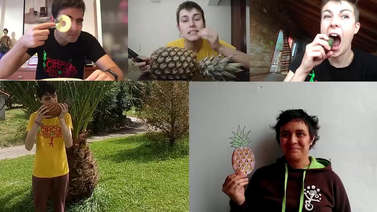 La Gran Piña - Fin de Curso Confinado - Malabaracirco - Escuela de circo de Torrelavega