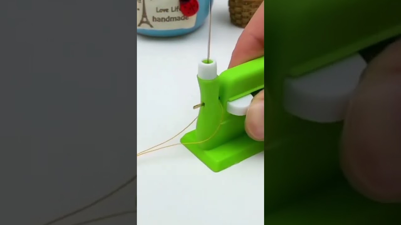 Automatic thread and needle🧵🔥 | Gadgets corner | #shorts