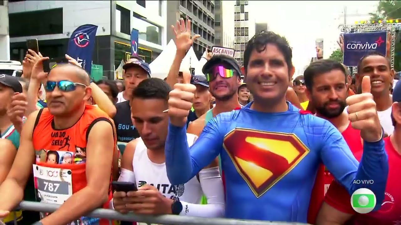 São Silvestre 2025 — 31/12/2025 rede globo 