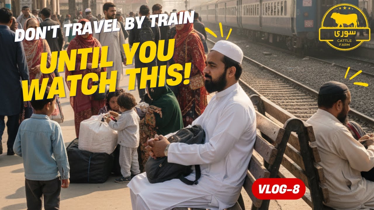 Don't Travel by Train Until You Watch This! SOORI CATTLE FARM
