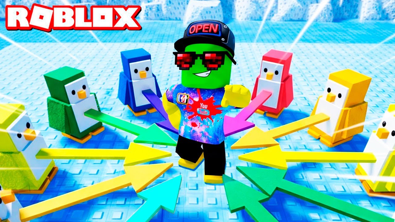 ВЫЖИВЕТ ТОЛЬКО ОДИН! Разборки ПИНГВИНОВ на ЛЬДУ в режиме Knockout ROBLOX от Cool GAMES