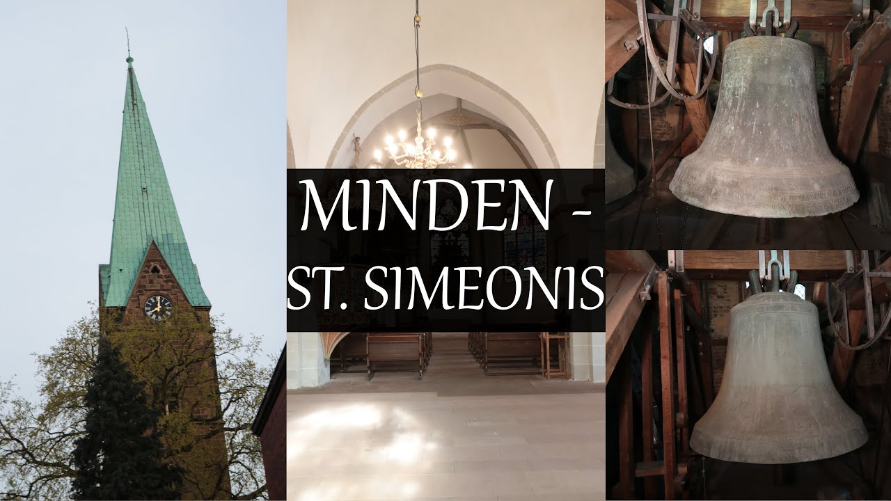 Minden - D - NW - MI - luth. Kirche St. Simeonis: Kirche, Orgel & Glocken
