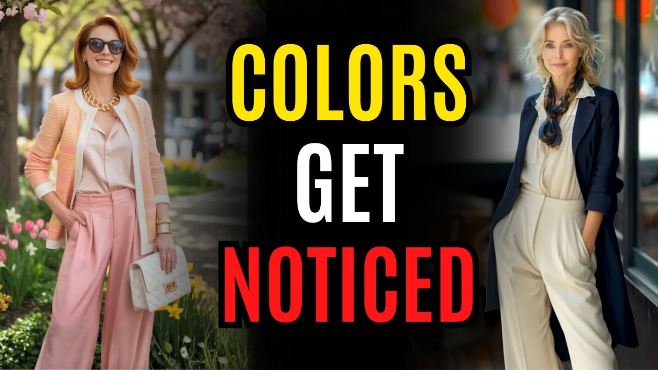 Women Over 60: The 3-Color Code That Makes People Look Twice (#3 Is a Must-Have)