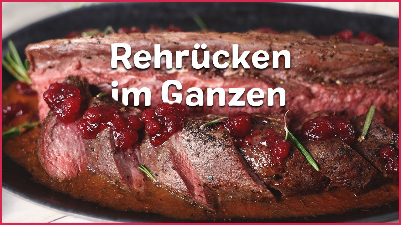 Rehrücken im Ganzen braten | Omas bestes Rezept | eat.de