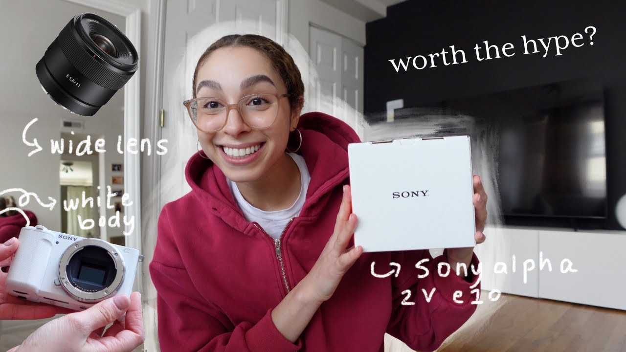 unboxing the sony alpha zv e10! 📷✨ test footage + honest review