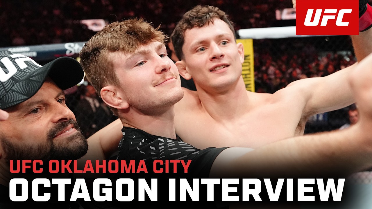 Интервью с Чейзом Хупером в октагоне | UFC в Оклахома-Сити